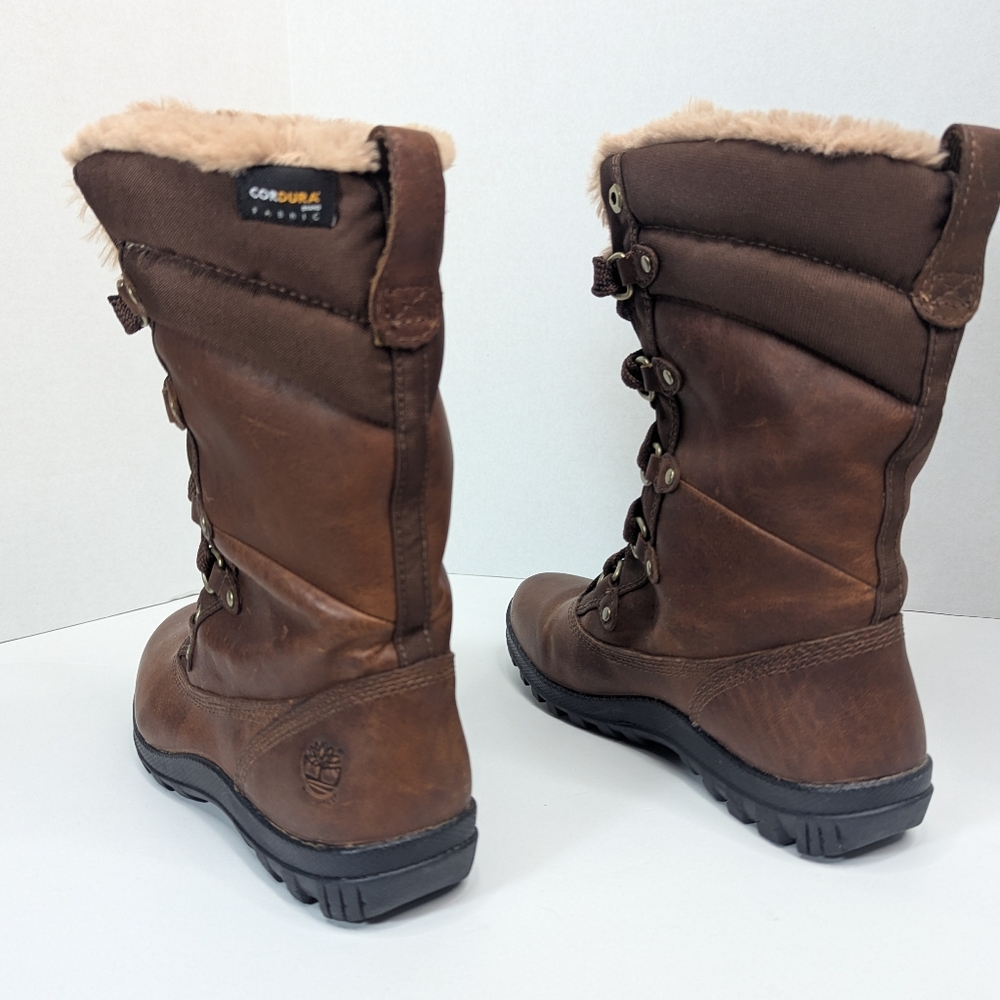 TIMBERLAND Mount Hope Insulated Waterproof Winter Boots Sz 8 - Picture 10 of 15